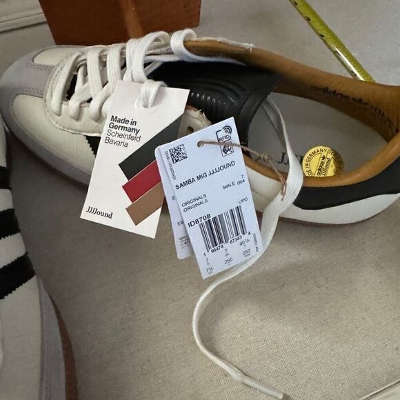 adidas X JJJJound White Samba NWT 7.5 M / 8.5 W - Picture 11 of 14